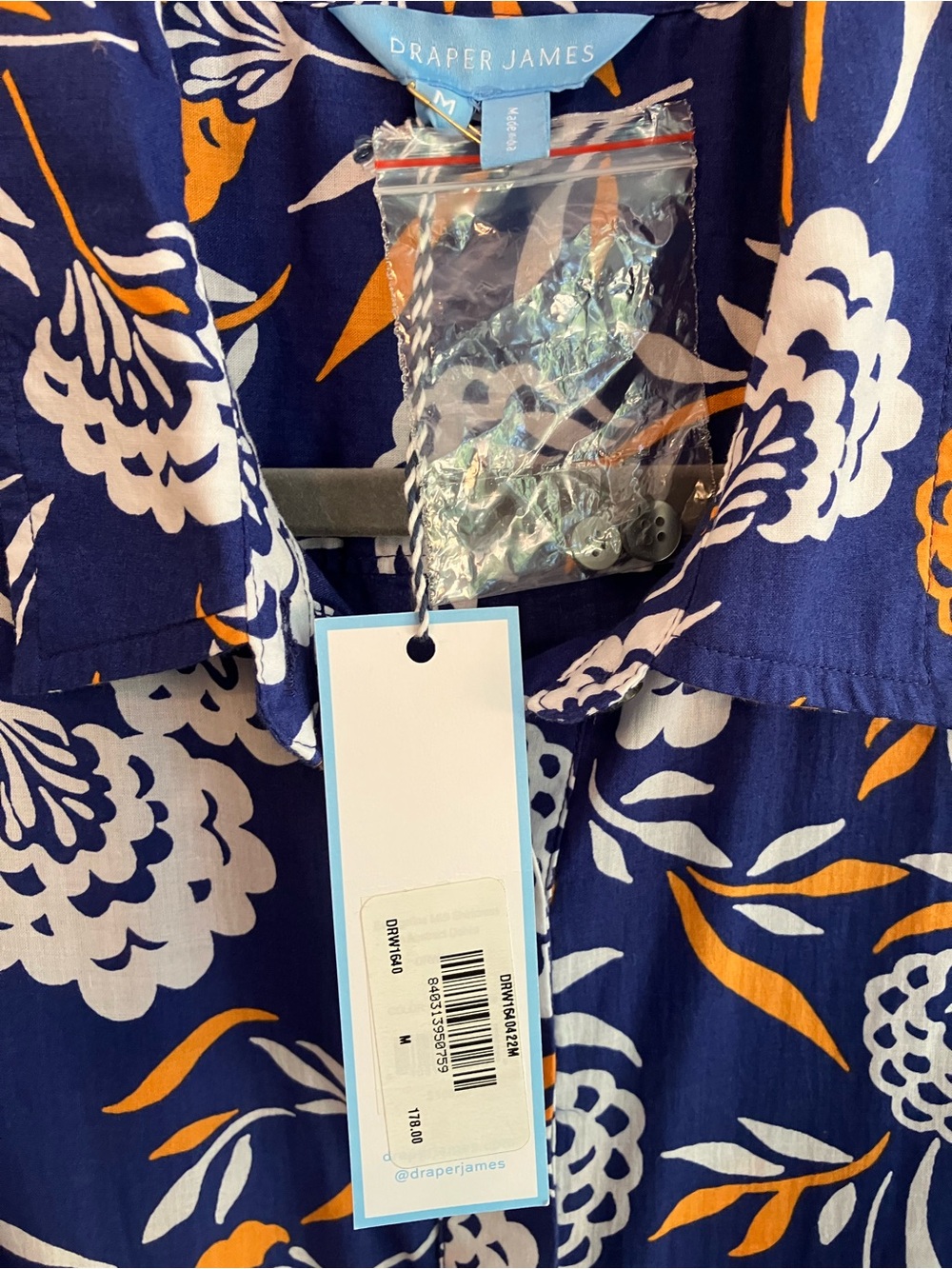 NWT Draper James Evangeline Midi Dress in Abstract Dahlia - Picture 7 of 7
